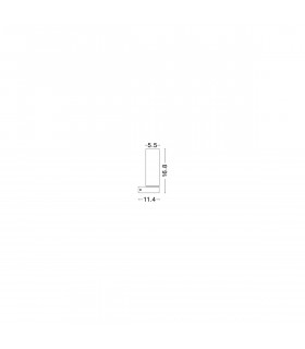 Polo Bathroom Wall Lamp Chrome Aluminium Opal Glass LED E14 IP44-2