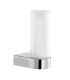 Polo Bathroom Wall Lamp Frosted Glass Chrome Aluminium G9 IP44-1