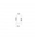 Polo Bathroom Wall Lamp Frosted Glass Chrome Aluminium G9 IP44-2