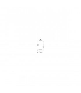 Polo Bathroom Wall Lamp White Opal Glass Chrome Aluminium LED E14 IP44-2