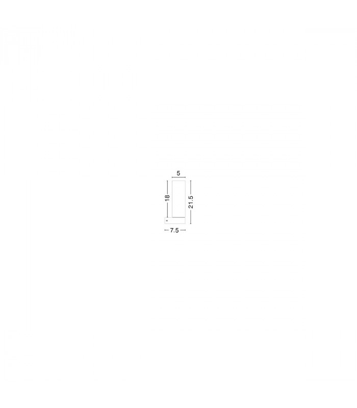 Polo Bathroom Wall Lamp White Opal Glass Chrome Aluminium LED E14 IP44-2