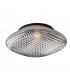 Sens Bathroom Ceiling Light Grey Glass Led E27-1