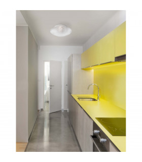 Sens Bathroom Ceiling Light Clear Glass Led E27-2
