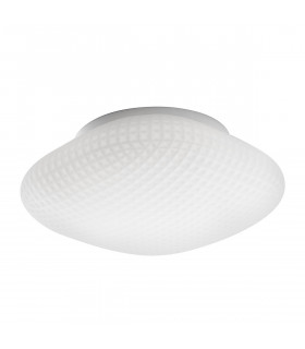 Sens Bathroom Ceiling Light White Glass Led E27-1