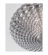 Clam 2 Light Bathroom Ceiling Light Smoke Chrome Glass White Metal Led E27 Ip44-5