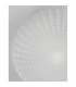 Clam 2 Light Bathroom Ceiling Light White Glass White Metal LED E27 IP44-4