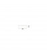 Cube 25cm Flush Ceiling Light White Opal Glass LED E27 IP44-3