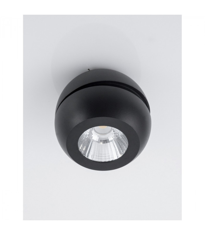Gon Surface Mounted Downlight Sandy Black Aluminium LED 5W 400Lm 3000K-4
