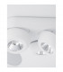 Gon 4 Light Ceiling Spotlight Clusters Sandy White Aluminium LED 4x5W 1600Lm 3000K-4