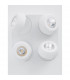 Gon 4 Light Ceiling Spotlight Clusters Sandy White Aluminium LED 4x5W 1600Lm 3000K-5