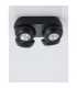 Gon 4 Light Ceiling Spotlight Clusters Sandy Black Aluminium LED 4x5W 1600Lm 3000K-3