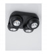 Gon 4 Light Ceiling Spotlight Clusters Sandy Black Aluminium LED 4x5W 1600Lm 3000K-5