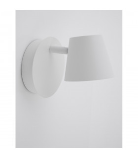 Gropius Single Spotlight Sandy White Metal LED 1x6W 310Lm 3000K-2