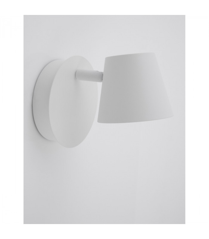 Gropius Single Spotlight Sandy White Metal LED 1x6W 310Lm 3000K-2