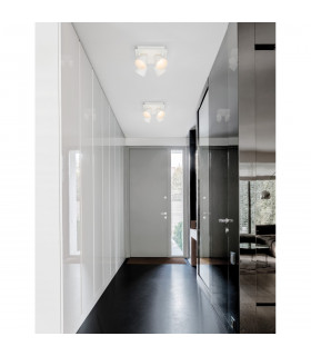 Gropius 4 Light Ceiling Spotlight Clusters Sandy White Metal LED 4x6W 1240Lm 3000K-2