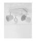 Gropius 4 Light Ceiling Spotlight Clusters Sandy White Metal LED 4x6W 1240Lm 3000K-3