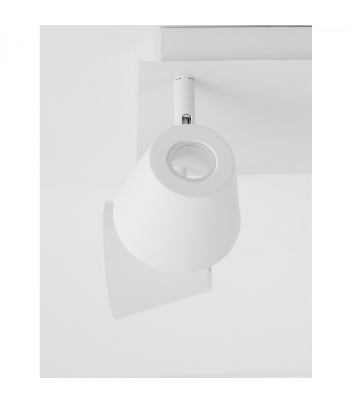 Gropius 4 Light Ceiling Spotlight Clusters Sandy White Metal LED 4x6W 1240Lm 3000K-4