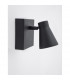 Gropius Single Spotlight Sandy Black Metal Switched LED GU10 1x10W-3