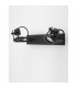 Gropius II 2 Light Twin Ceiling Spotlight Sandy Black Metal LED GU10 2x10W-2