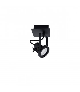 Gropius Single Spotlight Sandy Black Metal LED GU10 1x10-1