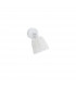 Gropius Single Spotlight Sandy White Metal Sandy White Cord LED E14-1