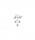 Fiumicino 3 Light Ceiling Spotlight Clusters Matt Black Metal LED E14-3