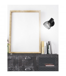 Fiumicino Single Spotlight Matt Black Metal LED E14-2