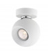 Tore Single Spotlight Matt White Aluminium GU10 1x50W-1