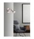 Base Single Spotlight Satin Nickel Metal GU10 1x50W-2