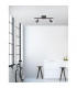 Base 2 Light Twin Ceiling Spotlight Rust Metal GU10 2x50W-2