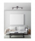 Base 3 Light Ceiling Spotlight Bar Rust Metal GU10 3x50W-2