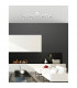 Base 4 Light Ceiling Spotlight Bar Matt White Metal GU10 4x50W-2