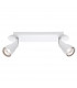 Cono 2 Light Twin Ceiling Spotlight Matt White Aluminium GU10 2x50W-1