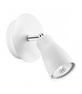 Cono Single Spotlight White Aluminium GU10 1x50W-1