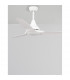 Samoa Ceiling Fan Steel Matt Black Glass 3 Wood Blades-3