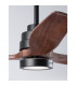 Sabal Ceiling Fan Steel Matt Black Glass 3ABS Wood Blades-6