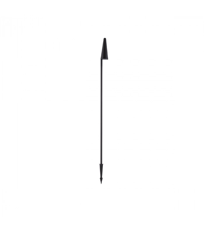 Mabel Outdoor Spike Black Aluminium Clear Glass LED 8.5W 590Lm 3000K IP54-1