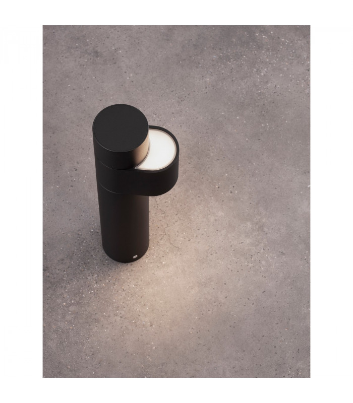 Aduro Outdoor Pedestal Light Black Aluminium LED 7.6W 460Lm 3000K IP54-8