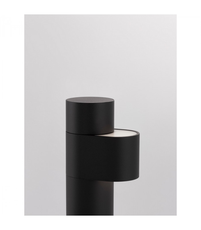 Aduro Outdoor Bollard Black Aluminium LED 7.6W 460Lm 3000K IP54-5