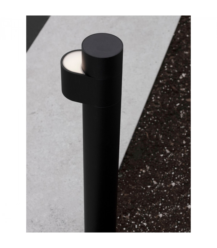 Aduro Outdoor Bollard Black Aluminium LED 7.6W 460Lm 3000K IP54-11