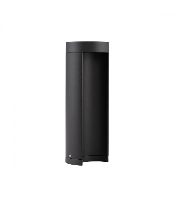 Tien Outdoor Pedestal Light Black Aluminium Clear Glass LED 8.5W 470Lm 3000K IP54-1