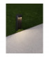 Tien Outdoor Pedestal Light Black Aluminium Clear Glass LED 8.5W 470Lm 3000K IP54-2