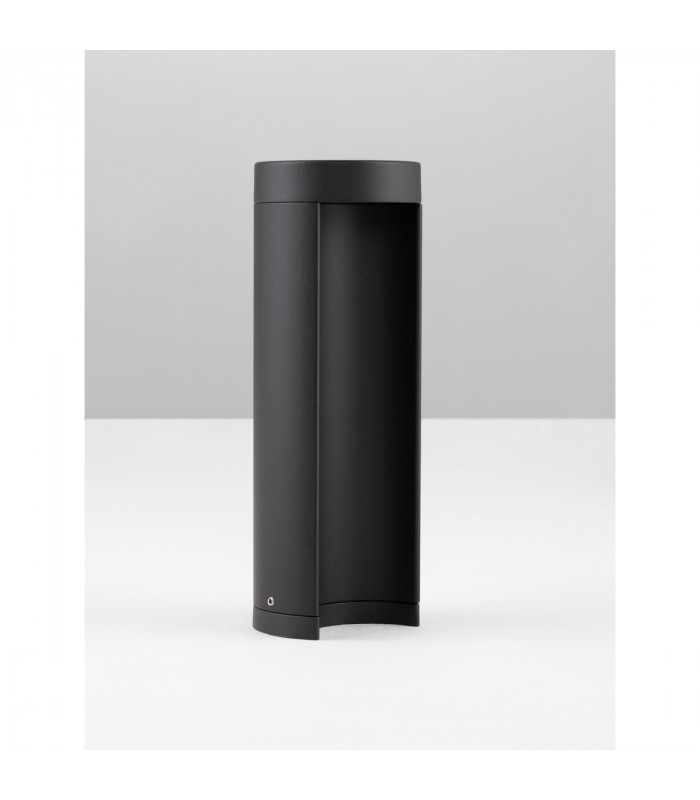 Tien Outdoor Pedestal Light Black Aluminium Clear Glass LED 8.5W 470Lm 3000K IP54-3