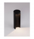 Tien Outdoor Pedestal Light Black Aluminium Clear Glass LED 8.5W 470Lm 3000K IP54-5