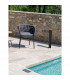 Tien Outdoor Bollard Black Aluminium Clear Glass LED 8.5W 470Lm 3000K IP54-2
