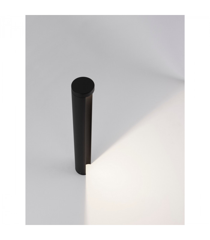 Tien Outdoor Bollard Black Aluminium Clear Glass LED 8.5W 470Lm 3000K IP54-7