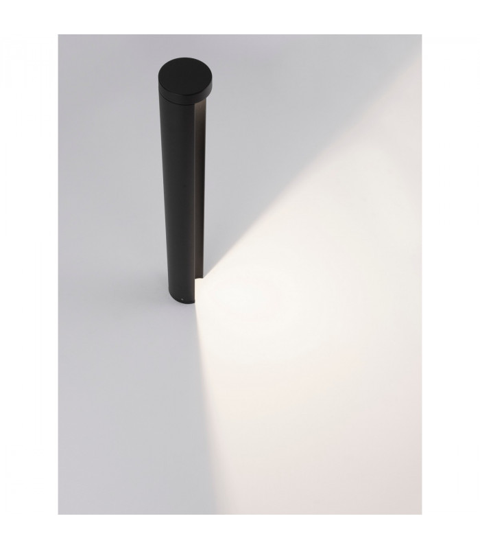 Tien Outdoor Bollard Black Aluminium Clear Glass LED 8.5W 470Lm 3000K IP54-8