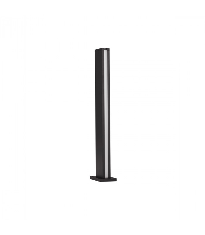 Minot Outdoor Bollard Black Aluminium LED 12W 601Lm 3000K IP54-1