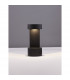 Tala Outdoor Pedestal Light Black Aluminium Clear Glass LED 9W 630Lm 3000K IP54-4
