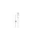 Tala Outdoor Bollard Black Aluminium Clear Glass LED 9W 630Lm 3000K IP54-6